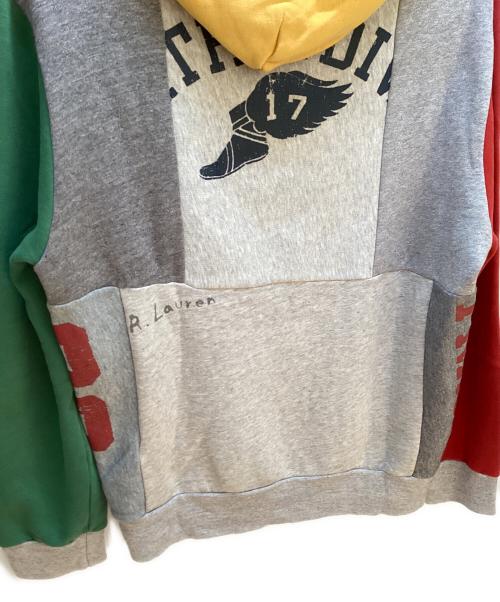 POLO RALPH LAUREN（ポロ・ラルフローレン）POLO RALPH LAUREN (ポロ・ラルフローレン) プルオーバーパーカー マルチカラー サイズ:Lの古着・服飾アイテム