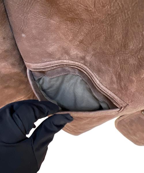 RUGGED FACTORY（ラギッドファクトリー）RUGGED FACTORY (ラギッドファクトリー) レザージャケット ブラウン サイズ:Lの古着・服飾アイテム