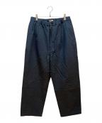 kontorコントール）の古着「タックパンツ」｜グレー