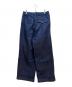 MARKAWARE (マーカウェア) タックデニムパンツ インディゴ サイズ:3：15000円