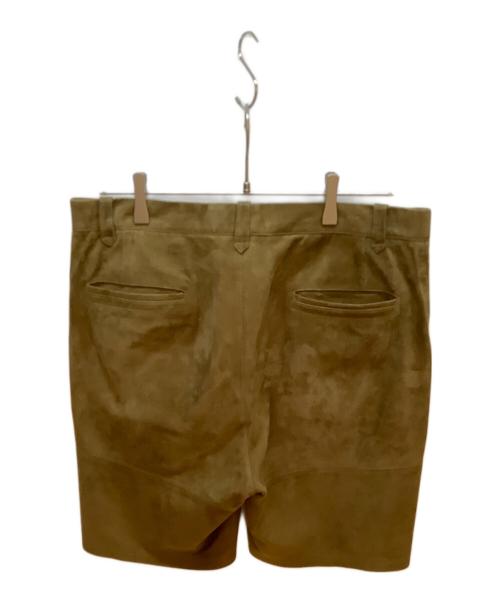 PHIGVEL MAKERS（フィグベルマーカーズ）PHIGVEL MAKERS (フィグベルマーカーズ) スエードショートパンツ キャメル サイズ:36の古着・服飾アイテム
