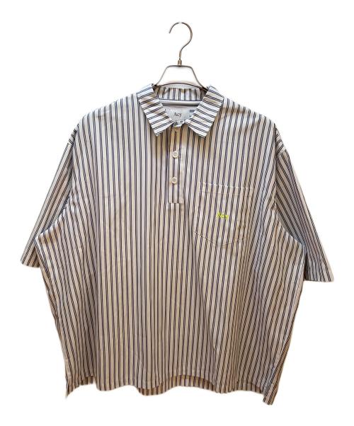 Acy（エイシー）Acy (エイシー) 半袖シャツ ホワイト サイズ:04の古着・服飾アイテム