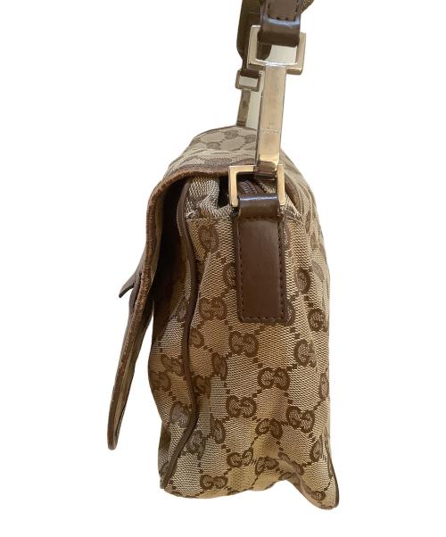GUCCI（グッチ）GUCCI (グッチ) ショルダーバッグ ブラウンの古着・服飾アイテム