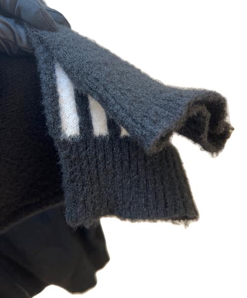 adidas（アディダス）adidas (アディダス) ニットジャケット ブラック サイズ:Mの古着・服飾アイテム