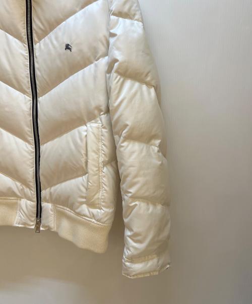 BURBERRY BLACK LABEL（バーバリーブラックレーベル）BURBERRY BLACK LABEL (バーバリーブラックレーベル) ダウンジャケット ホワイト サイズ:Mの古着・服飾アイテム