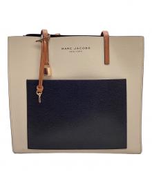 MARC JACOBS（マークジェイコブス）の古着「トートバッグ」｜ホワイト×ブラック