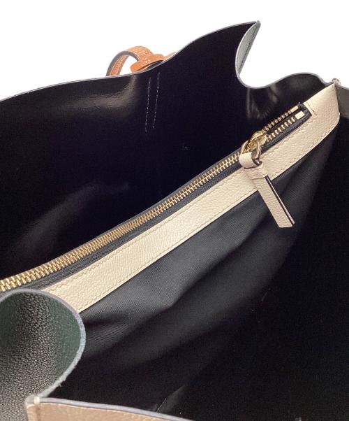 MARC JACOBS（マークジェイコブス）MARC JACOBS (マークジェイコブズ) トートバッグ ホワイト×ブラックの古着・服飾アイテム