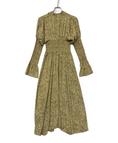 FRAY ID（フレイ アイディー）FRAY ID (フレイ アイディー) 長袖ワンピース ベージュ サイズ:1 未使用品の古着・服飾アイテム