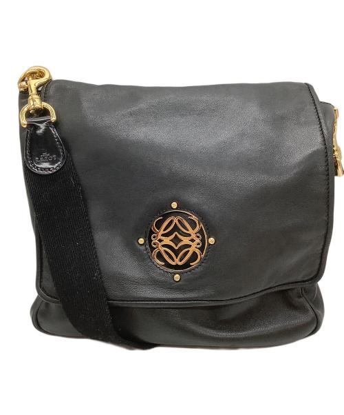LOEWE（ロエベ）LOEWE (ロエベ) 2WAYショルダーバッグ/マイア ブラックの古着・服飾アイテム