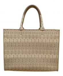 FURLA（フルラ）の古着「トートバッグ/オポチュニティL」｜ベージュ