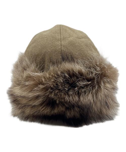 LORO PIANA（ロロピアーナ）LORO PIANA (ロロピアーナ) フライトキャップ ブラウン 未使用品の古着・服飾アイテム