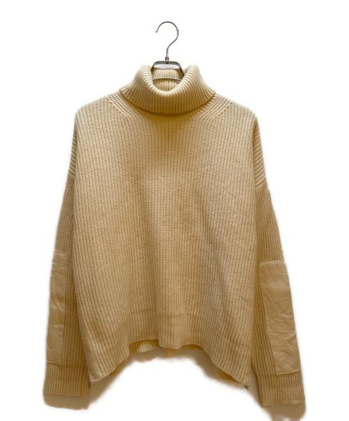 MONCLER（モンクレール）MONCLER (モンクレール) 厚手ニット アイボリー サイズ:Mの古着・服飾アイテム