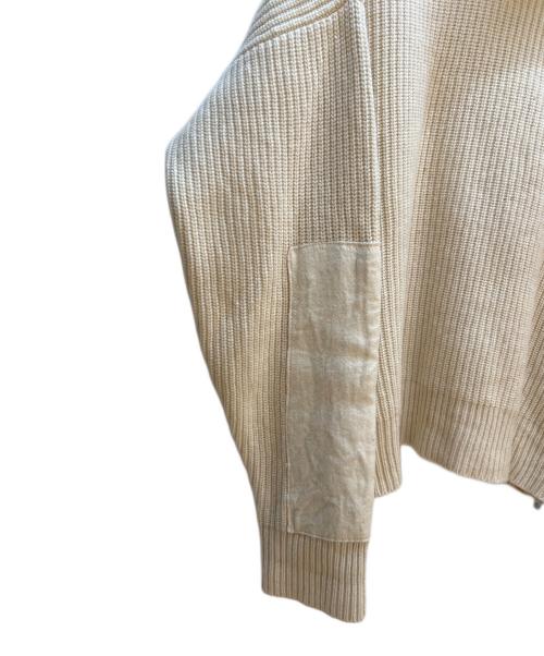 MONCLER（モンクレール）MONCLER (モンクレール) 厚手ニット アイボリー サイズ:Mの古着・服飾アイテム