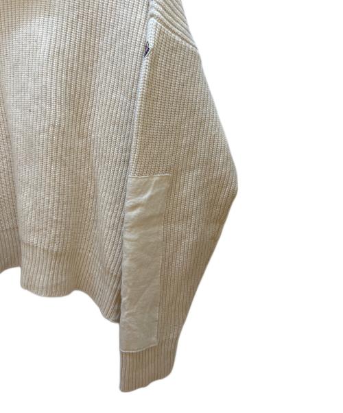 MONCLER（モンクレール）MONCLER (モンクレール) 厚手ニット アイボリー サイズ:Mの古着・服飾アイテム