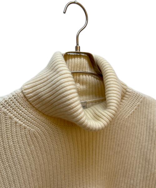 MONCLER（モンクレール）MONCLER (モンクレール) 厚手ニット アイボリー サイズ:Mの古着・服飾アイテム