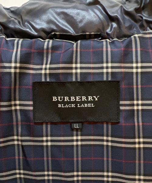 BURBERRY BLACK LABEL（バーバリーブラックレーベル）BURBERRY BLACK LABEL (バーバリーブラックレーベル) ダウンジャケット ブラック サイズ:LLの古着・服飾アイテム