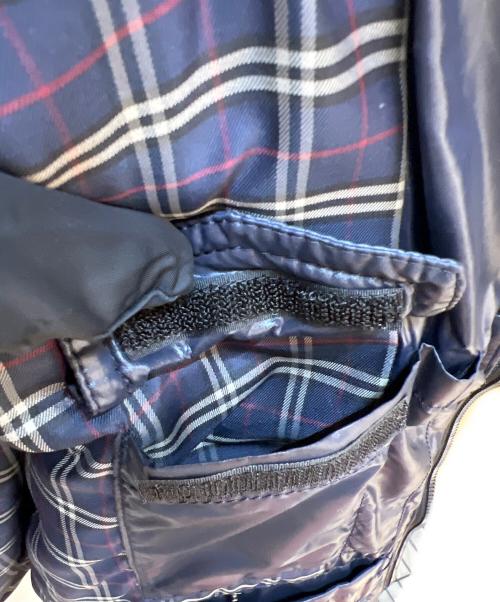 BURBERRY BLACK LABEL（バーバリーブラックレーベル）BURBERRY BLACK LABEL (バーバリーブラックレーベル) ダウンジャケット ブラック サイズ:LLの古着・服飾アイテム