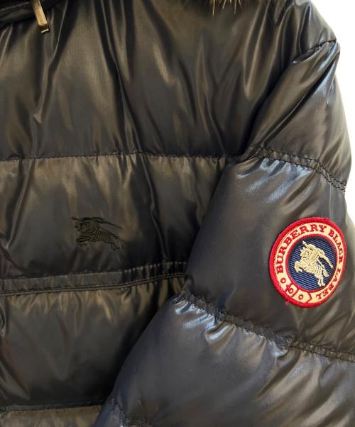 BURBERRY BLACK LABEL（バーバリーブラックレーベル）BURBERRY BLACK LABEL (バーバリーブラックレーベル) ダウンジャケット ブラック サイズ:LLの古着・服飾アイテム