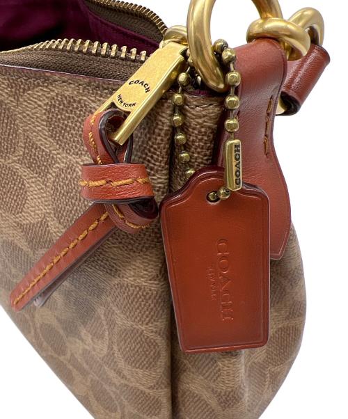 COACH（コーチ）COACH (コーチ) 2WAYバッグ ベージュの古着・服飾アイテム