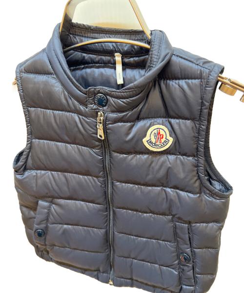 MONCLER（モンクレール）MONCLER (モンクレール) ダウンベスト ネイビー サイズ:80の古着・服飾アイテム
