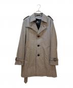 BURBERRY BLACK LABELバーバリーブラックレーベル）の古着「トレンチコート」｜グレー