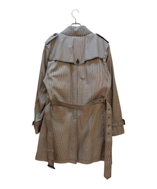 BURBERRY BLACK LABEL（バーバリーブラックレーベル）BURBERRY BLACK LABEL (バーバリーブラックレーベル) トレンチコート グレー サイズ:Lの古着・服飾アイテム