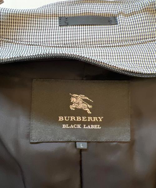 BURBERRY BLACK LABEL（バーバリーブラックレーベル）BURBERRY BLACK LABEL (バーバリーブラックレーベル) トレンチコート グレー サイズ:Lの古着・服飾アイテム