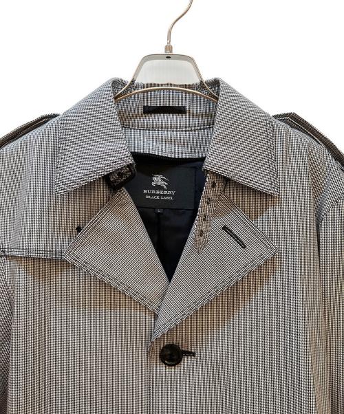 BURBERRY BLACK LABEL（バーバリーブラックレーベル）BURBERRY BLACK LABEL (バーバリーブラックレーベル) トレンチコート グレー サイズ:Lの古着・服飾アイテム