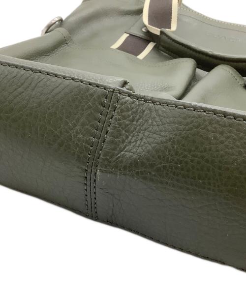 COACH（コーチ）COACH (コーチ) 2WAYバッグ グリーン×ブラウンの古着・服飾アイテム