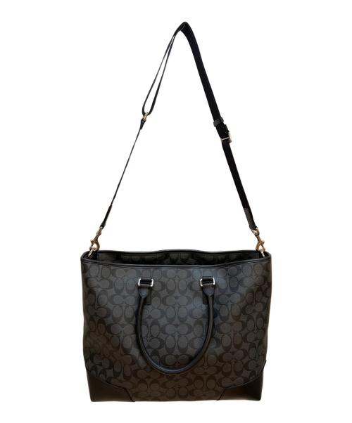 COACH（コーチ）COACH (コーチ) 2WAYバッグ ブラックの古着・服飾アイテム