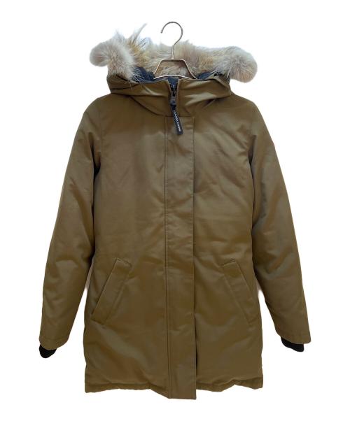 CANADA GOOSE（カナダグース）CANADA GOOSE (カナダグース) ダウンジャケット オリーブ サイズ:Sの古着・服飾アイテム