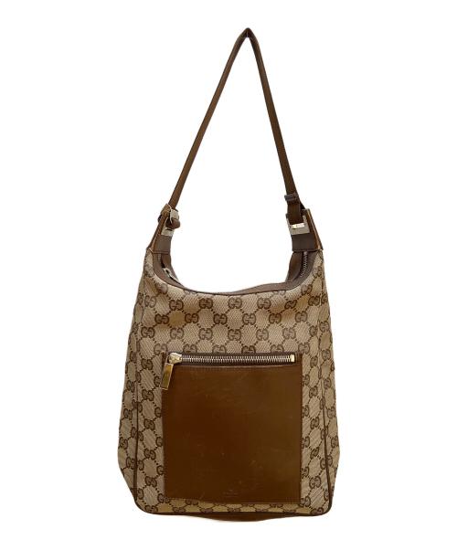 GUCCI（グッチ）GUCCI (グッチ) ワンショルダーバッグ ベージュの古着・服飾アイテム
