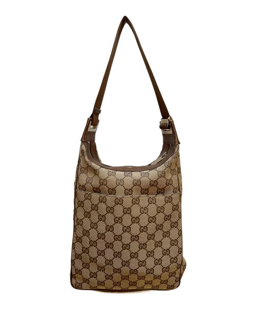 GUCCI（グッチ）GUCCI (グッチ) ワンショルダーバッグ ベージュの古着・服飾アイテム