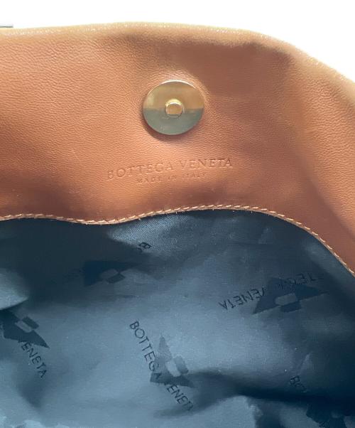 BOTTEGA VENETA（ボッテガベネタ）BOTTEGA VENETA (ボッテガベネタ) ワンショルダーバッグ ブラウンの古着・服飾アイテム