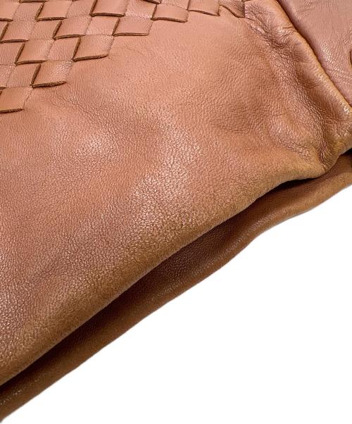 BOTTEGA VENETA（ボッテガベネタ）BOTTEGA VENETA (ボッテガベネタ) ワンショルダーバッグ ブラウンの古着・服飾アイテム