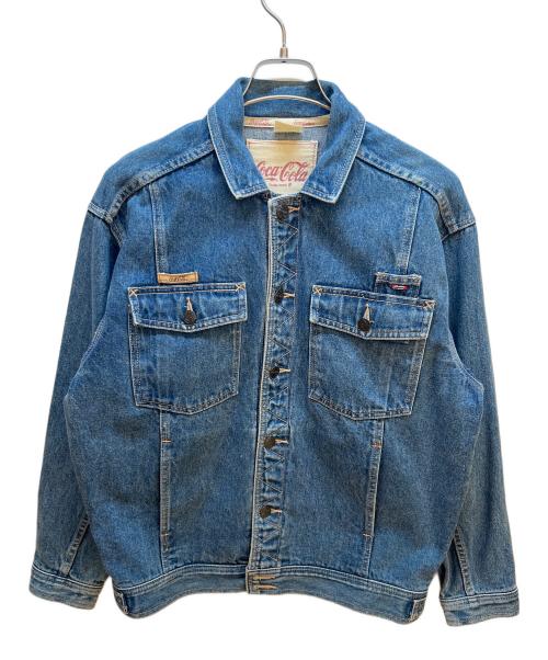 Coca Cola（コカコーラ）Coca Cola (コカコーラ) デニムジャケット ブルー サイズ:不明の古着・服飾アイテム