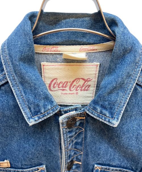 Coca Cola（コカコーラ）Coca Cola (コカコーラ) デニムジャケット ブルー サイズ:不明の古着・服飾アイテム