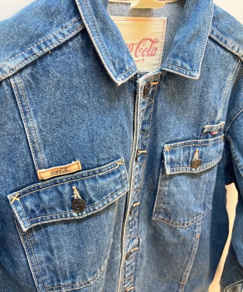 Coca Cola（コカコーラ）Coca Cola (コカコーラ) デニムジャケット ブルー サイズ:不明の古着・服飾アイテム