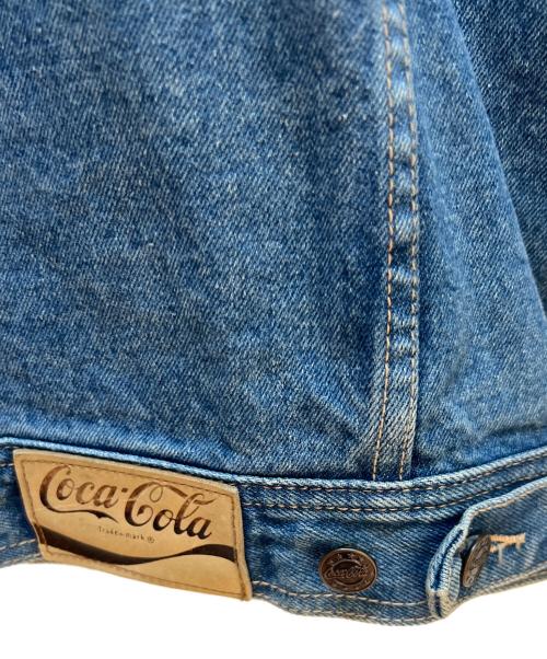 Coca Cola（コカコーラ）Coca Cola (コカコーラ) デニムジャケット ブルー サイズ:不明の古着・服飾アイテム