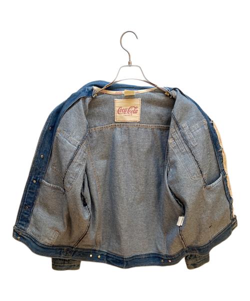 Coca Cola（コカコーラ）Coca Cola (コカコーラ) デニムジャケット ブルー サイズ:不明の古着・服飾アイテム