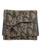 Christian Diorクリスチャン ディオール）の古着「コンパクトウォレット」｜ベージュ