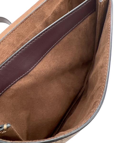 COACH（コーチ）COACH (コーチ) ショルダーバッグ ブラウン×ベージュの古着・服飾アイテム