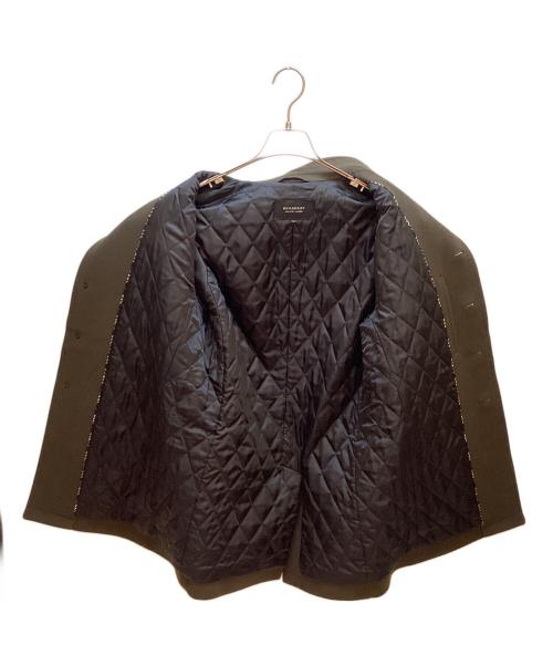 BURBERRY BLACK LABEL（バーバリーブラックレーベル）BURBERRY BLACK LABEL (バーバリーブラックレーベル) メルトンナポレオンコート カーキ サイズ:Lの古着・服飾アイテム
