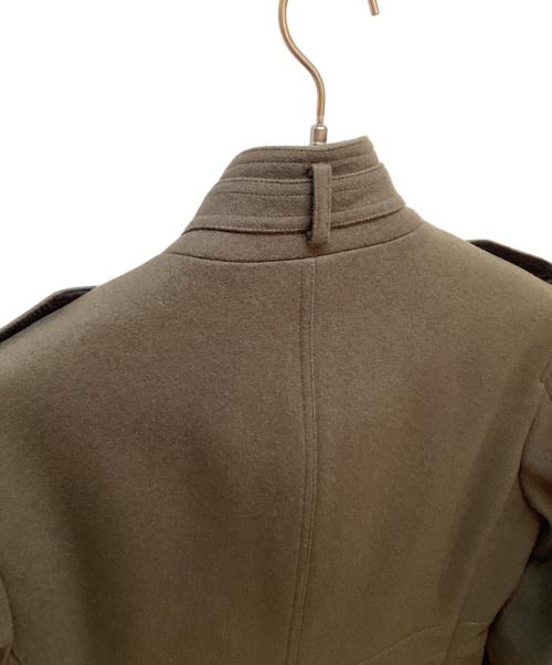 BURBERRY BLACK LABEL（バーバリーブラックレーベル）BURBERRY BLACK LABEL (バーバリーブラックレーベル) メルトンナポレオンコート カーキ サイズ:Lの古着・服飾アイテム