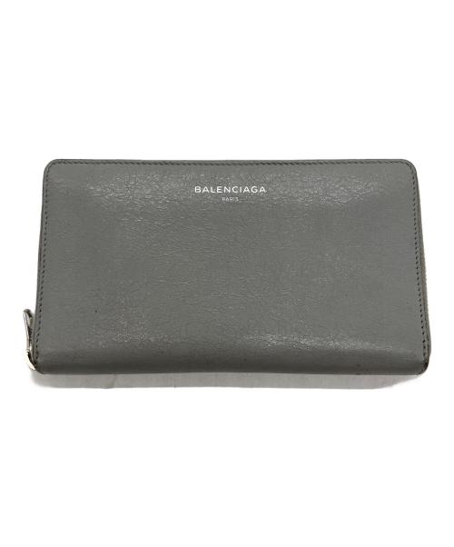 BALENCIAGA（バレンシアガ）BALENCIAGA (バレンシアガ) 長財布 グレーの古着・服飾アイテム