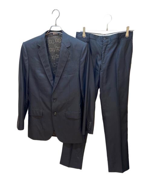 DOLCE & GABBANA（ドルチェ＆ガッバーナ）DOLCE & GABBANA (ドルチェ＆ガッバーナ) セットアップスーツ ブラック サイズ:46の古着・服飾アイテム