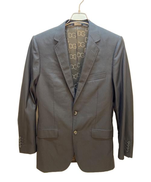 DOLCE & GABBANA（ドルチェ＆ガッバーナ）DOLCE & GABBANA (ドルチェ＆ガッバーナ) セットアップスーツ ブラック サイズ:46の古着・服飾アイテム