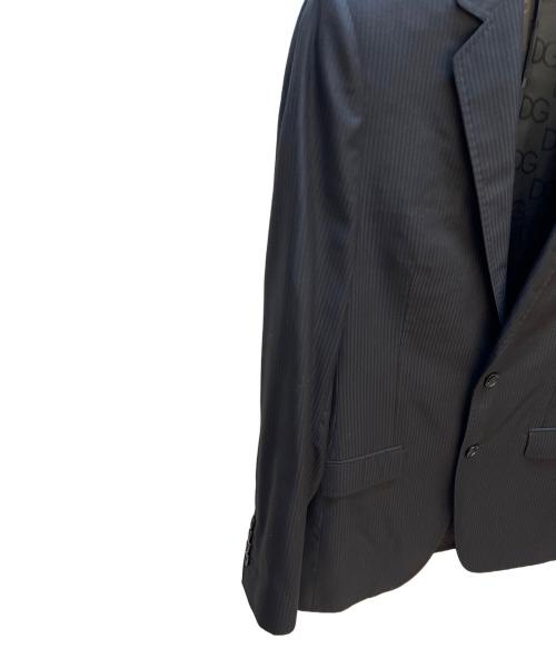 DOLCE & GABBANA（ドルチェ＆ガッバーナ）DOLCE & GABBANA (ドルチェ＆ガッバーナ) セットアップスーツ ブラック サイズ:46の古着・服飾アイテム