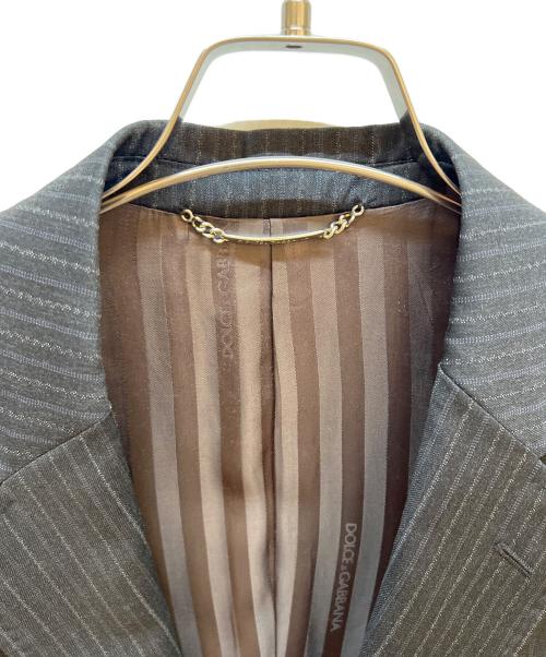 DOLCE & GABBANA（ドルチェ＆ガッバーナ）DOLCE & GABBANA (ドルチェ＆ガッバーナ) セットアップスーツ グレー サイズ:44の古着・服飾アイテム