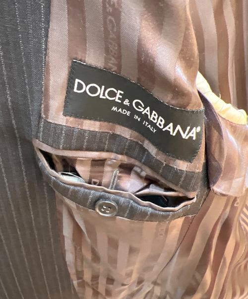DOLCE & GABBANA（ドルチェ＆ガッバーナ）DOLCE & GABBANA (ドルチェ＆ガッバーナ) セットアップスーツ グレー サイズ:44の古着・服飾アイテム